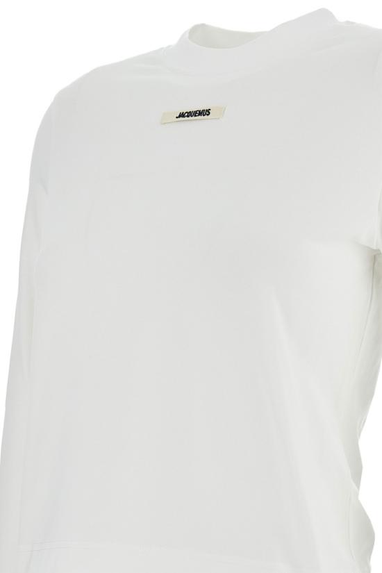 26SS 자크뮈스 긴팔 티셔츠 TSW00155AJ00124100 White - JACQUEMUS