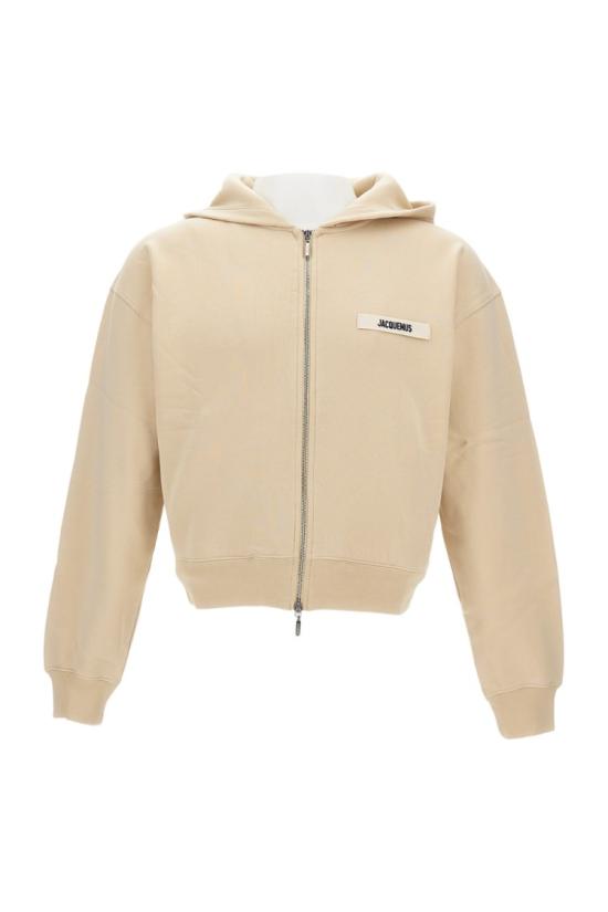  자크뮈스 그로그랭 후드 집업 HOM00257AJ00126150 Neutrals - JACQUEMUS
