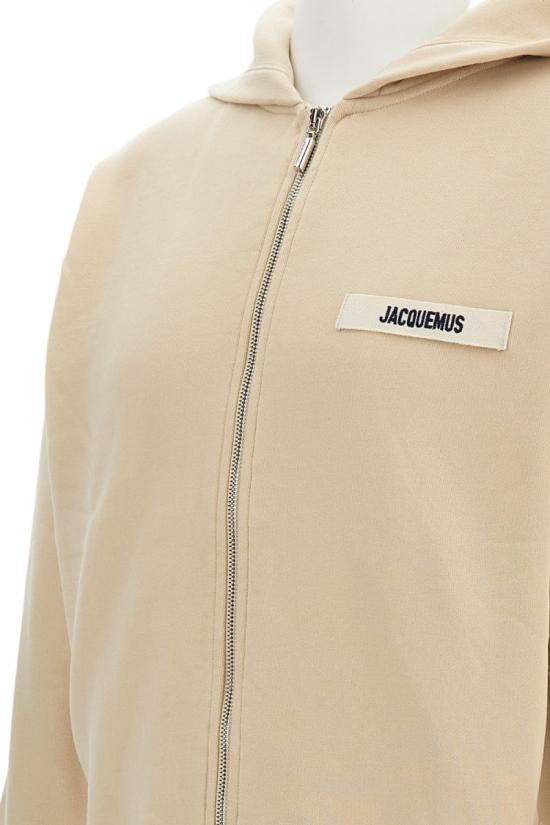  자크뮈스 그로그랭 후드 집업 HOM00257AJ00126150 Neutrals - JACQUEMUS