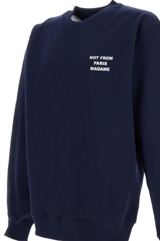 26SS 드롤드무슈 긴팔 티셔츠 PERMSW149CO127NY Blue - DROLE DE MONSIEUR