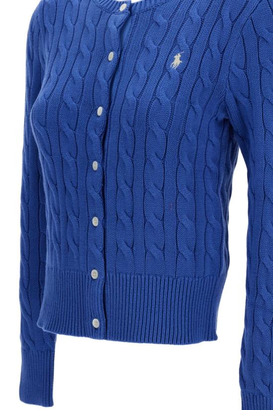 26SS 폴로 랄프로렌 폴로 자수 케이블 니트 가디건 211971868501INDIGOSKY Blue - POLO RALPH LAUREN