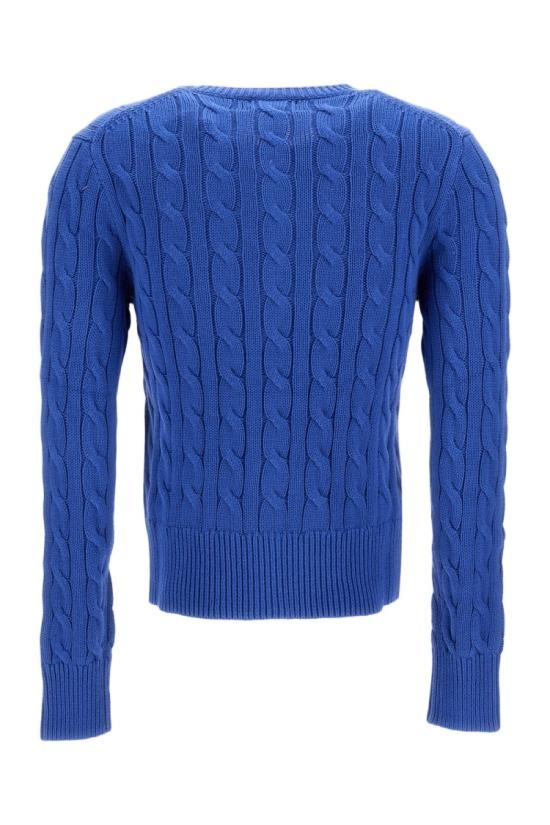 26SS 폴로 랄프로렌 폴로 자수 케이블 니트 가디건 211971868501INDIGOSKY Blue - POLO RALPH LAUREN