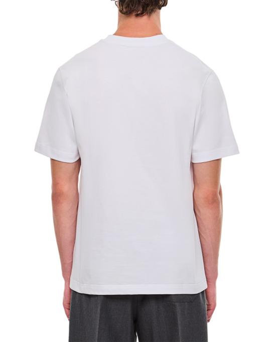  자크뮈스 그로그랭 로고 티셔츠 TSM00133AJ00226100 White - JACQUEMUS