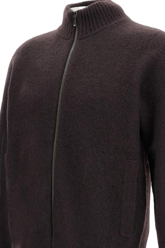 25FW 드루모어 집업 니트 D8W202G585 Brown - DRUMOHR