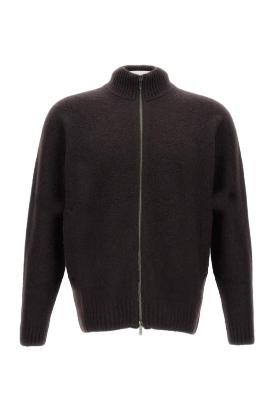 25FW 드루모어 집업 니트 D8W202G585 Brown