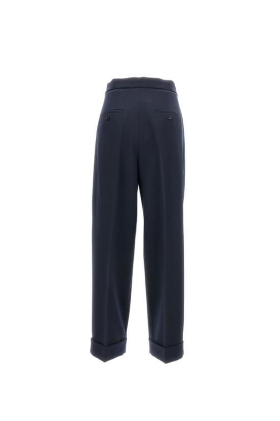 26SS 막스마라 스트레이트 팬츠 2611131111600002 Blue - MAX MARA