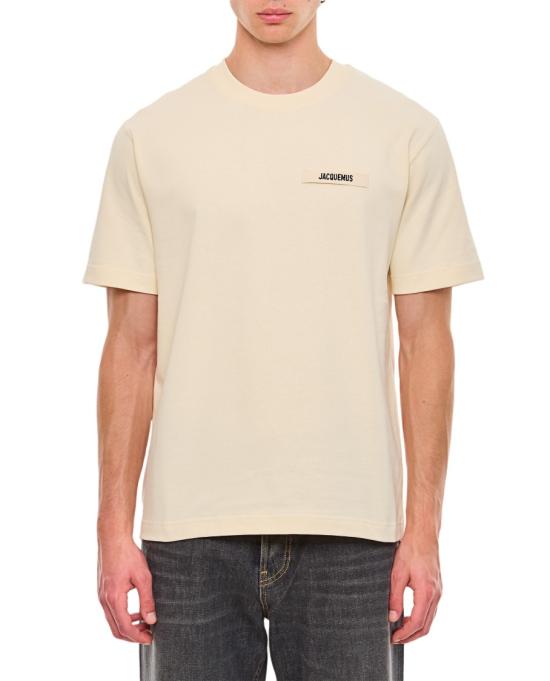  자크뮈스 그로그랭 로고 티셔츠 TSM00133AJ00226150 Neutrals