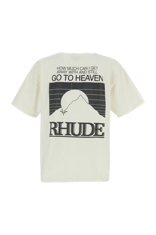 26SS 루드 반팔 티셔츠 RHPS26TT070123166 White - RHUDE