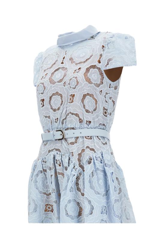 26SS 셀프 포트레이트 롱 원피스 RS26167MBBLBLUE Blue - SELF PORTRAIT