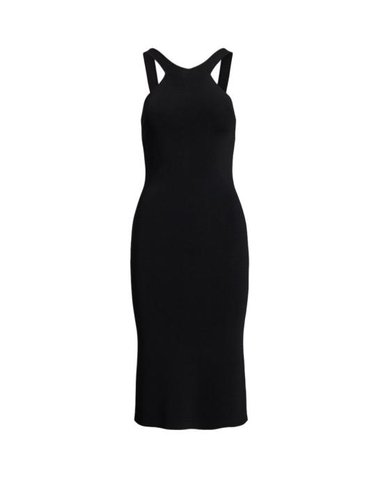 25FW 랄프 로렌 롱 원피스 200978421001 Black
