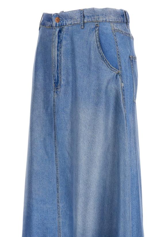 26SS 피에르루이마샤 데님 스커트 ALOESGO12777517405101 Blue - PIERRE LOUIS MASCIA