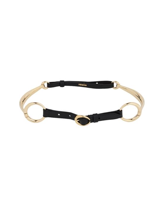 25FW 파코라반 슬림 벨트 25HAA0251CLF261M027 Black