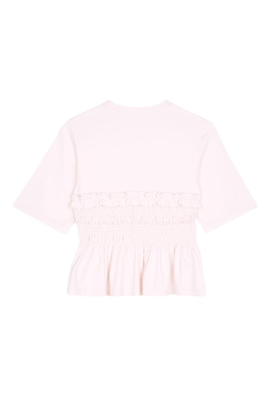 26SS 세실리아 반센 반팔 티셔츠 25RTW19001LIGHTPINK Pink - CECILIE BAHNSEN