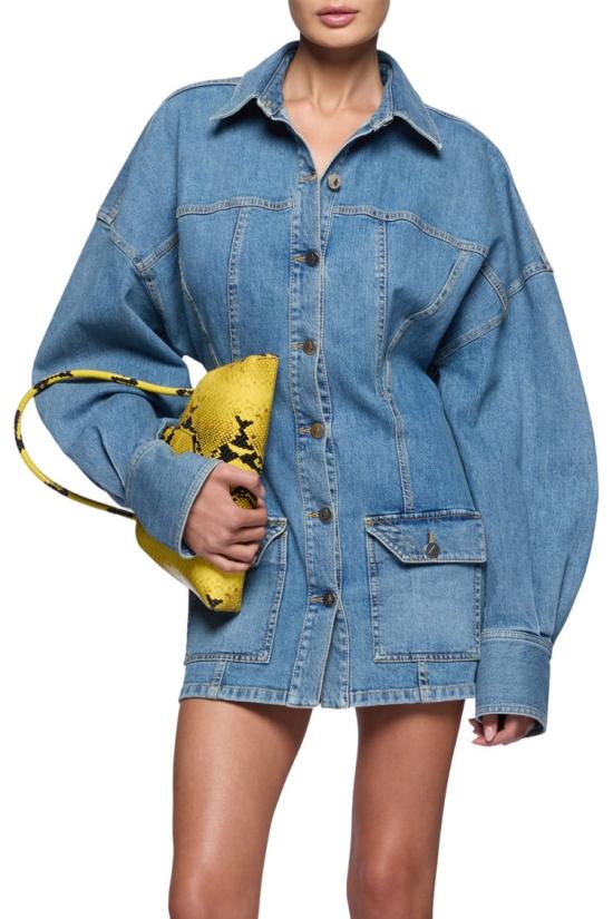 26SS 디 아티코 데님 원피스 260WCA00482DDS001AA024 Blue - THE ATTICO