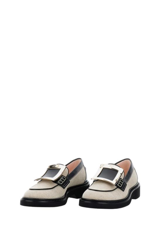 26SS 로저비비에 플랫 슈즈 RVW54840780UYA9R21 Neutrals - ROGER VIVIER