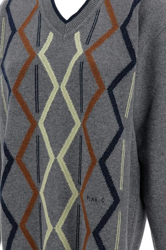 25FW 플랜씨 스웨터 MVUME01KG0FW009RON34 Grey - PLAN C