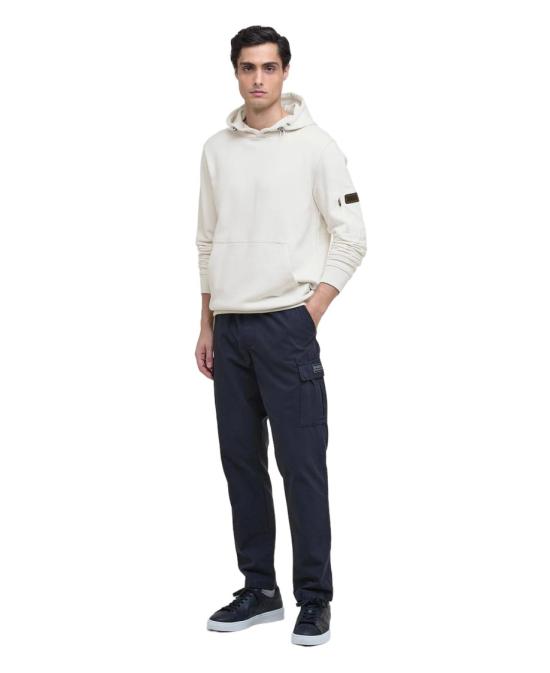 25FW 바버 후드 티셔츠 MOL0727WH32 White - BARBOUR