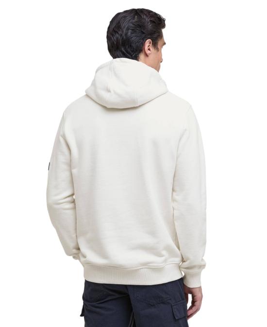 25FW 바버 후드 티셔츠 MOL0727WH32 White - BARBOUR