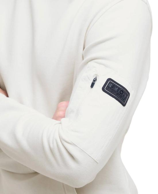 25FW 바버 후드 티셔츠 MOL0727WH32 White - BARBOUR