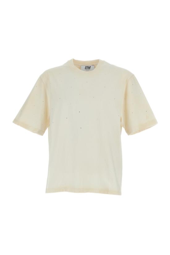 26SS 골든구스 반팔 티셔츠 GUP01873P00242111616 Neutrals