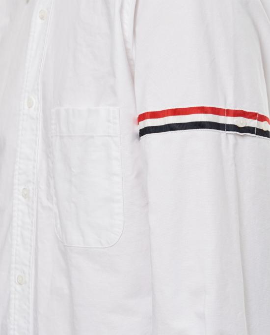  톰브라운 옥스포드 암밴드 클래식 셔츠 MWL150EF0313100 White - THOM BROWNE