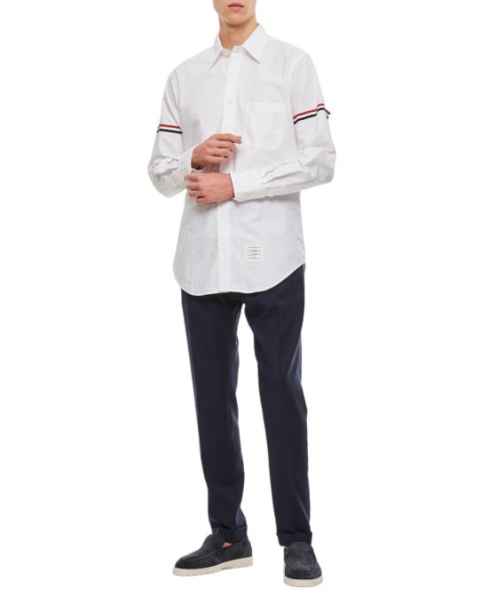  톰브라운 옥스포드 암밴드 클래식 셔츠 MWL150EF0313100 White - THOM BROWNE