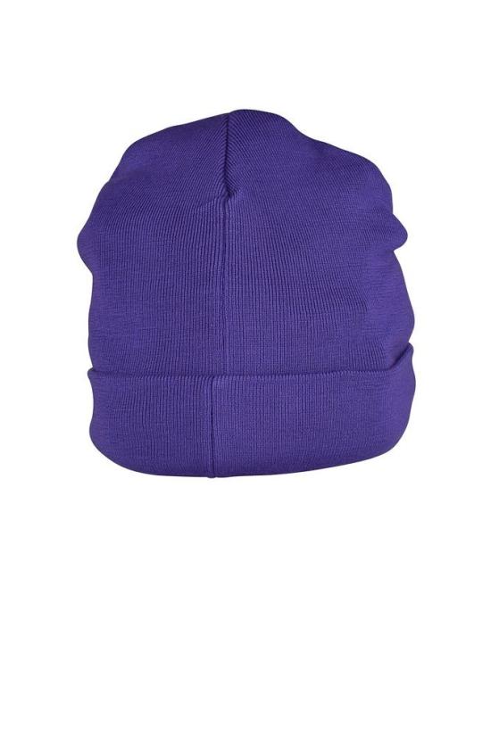  팜앤젤스 비니 로고 디테일이 있는 메쉬 디자인 니트 비니 - PALM ANGELS