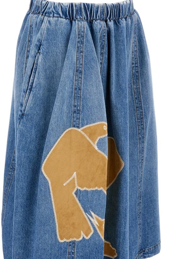 25FW 마르니 데님 스커트 GOJD0666QSUSCY4400B96 Blue - MARNI