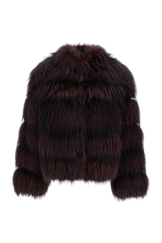 25FW 시모네타 무스탕 F05JA266F1648 Burgundy