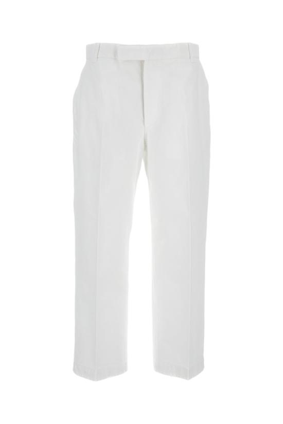 26SS 톰브라운 코튼 트윌 유틸리티 치노 팬츠 MTU335WF0576100 White