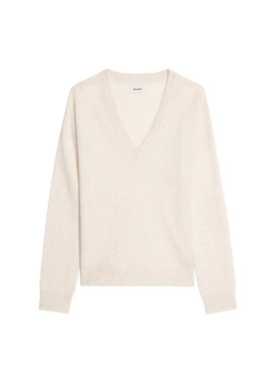 25FW 자딕앤볼테르 스웨터 KWSW02816ECRU Neutrals