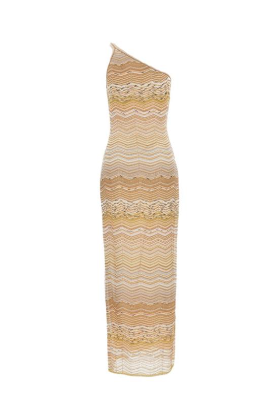 26SS 미소니 롱 원피스 DS26SG1GBK01H9SM9ZU Neutrals - MISSONI