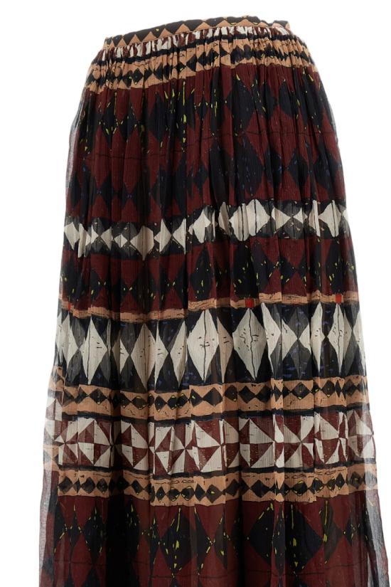 26SS Into The East 롱 스커트 E1DGSS007BR21SKMAHOGANY Multicolor - OTHER BRANDS