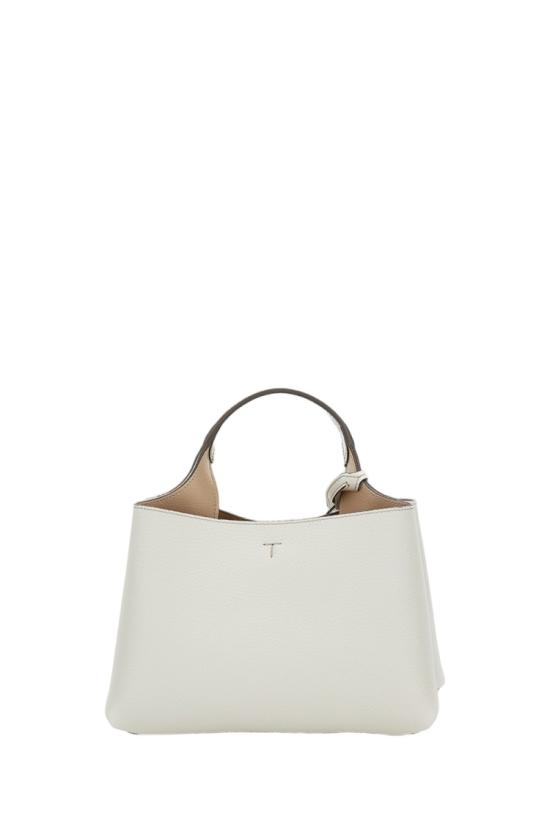 26SS 토즈 마이크로 토트백 XBWAPAEL000QRI1O92 White - TODS