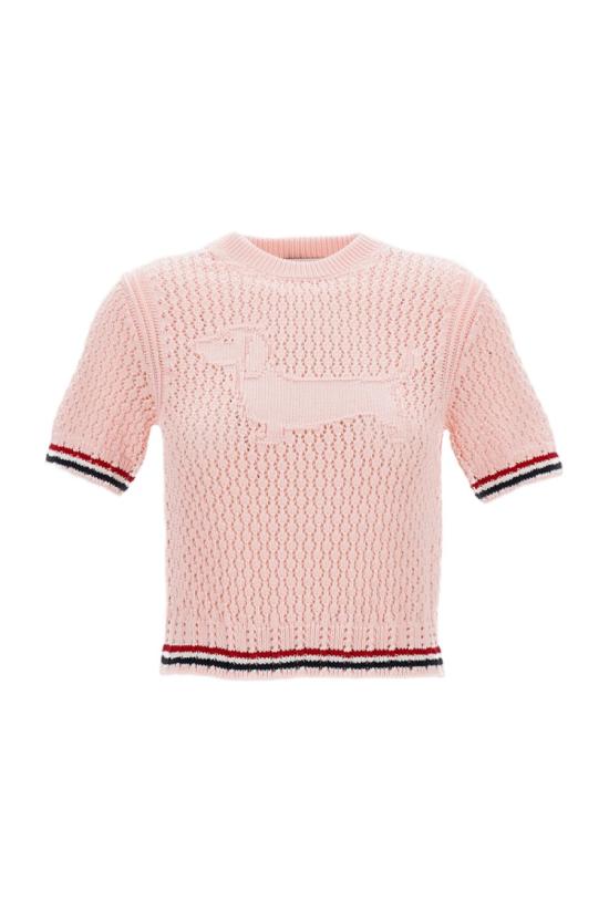 26SS 톰브라운 반팔 티셔츠 FKA511AY3062642 Pink