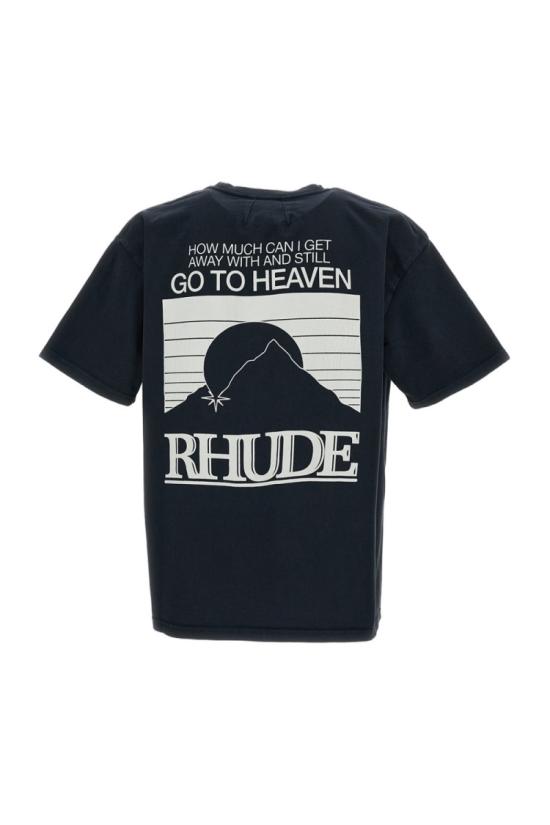 26SS 루드 반팔 티셔츠 RHPS26TT070123167 Black - RHUDE