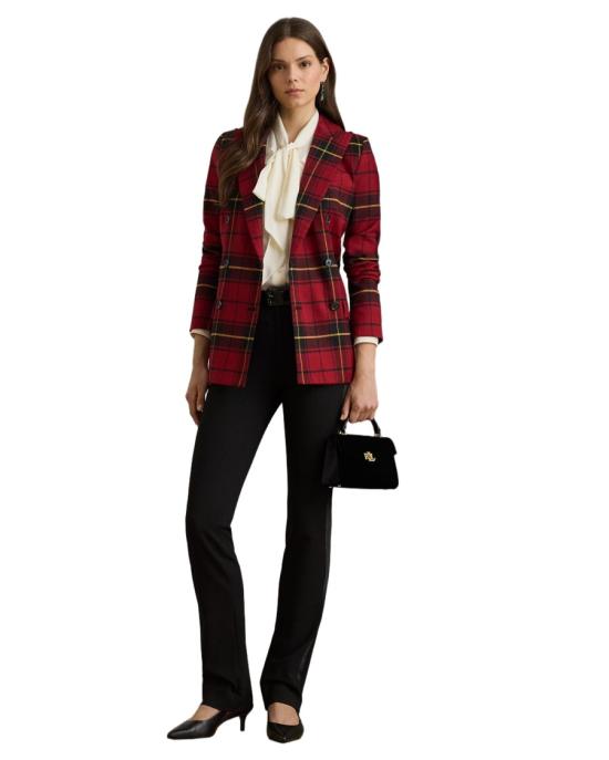 25FW 랄프 로렌 스트레이트 팬츠 200951577001 Black - RALPH LAUREN