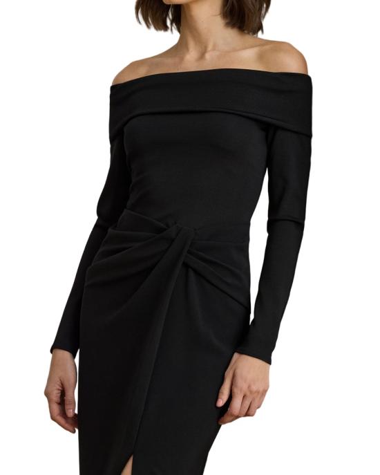 25FW 랄프 로렌 롱 원피스 253982108001 Black - RALPH LAUREN