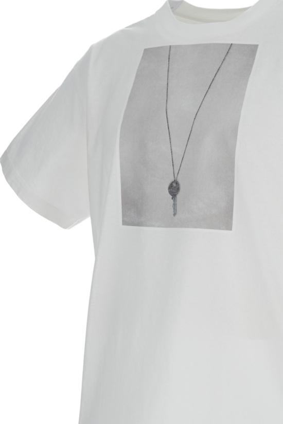 26SS MM6 메종마르지엘라 반팔 티셔츠 SH0GC0068M20050101 White - MM6 MAISON MARGIELA