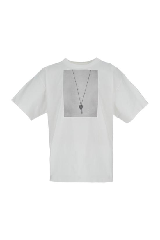 26SS MM6 메종마르지엘라 반팔 티셔츠 SH0GC0068M20050101 White