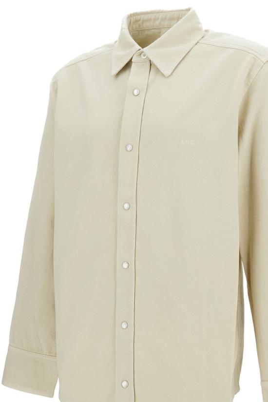 26SS 아페쎄 긴팔 셔츠 COHLDH32050AAE Neutrals - A.P.C.