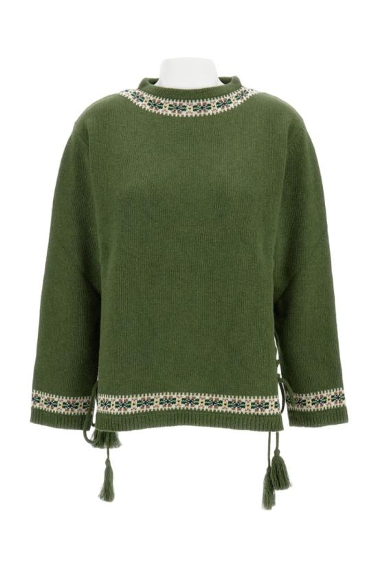 25FW 보디 스웨터 MRF25KT004GRMLT Green