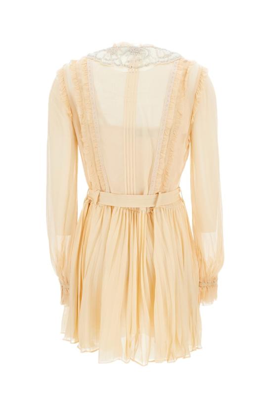 26SS 셀프 포트레이트 미디 원피스 RS26034STTAN Yellow - SELF PORTRAIT