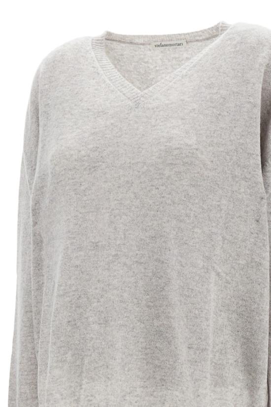 25FW 스테파노 모타리 스웨터 V7130014 Grey - STEFANO MORTARI