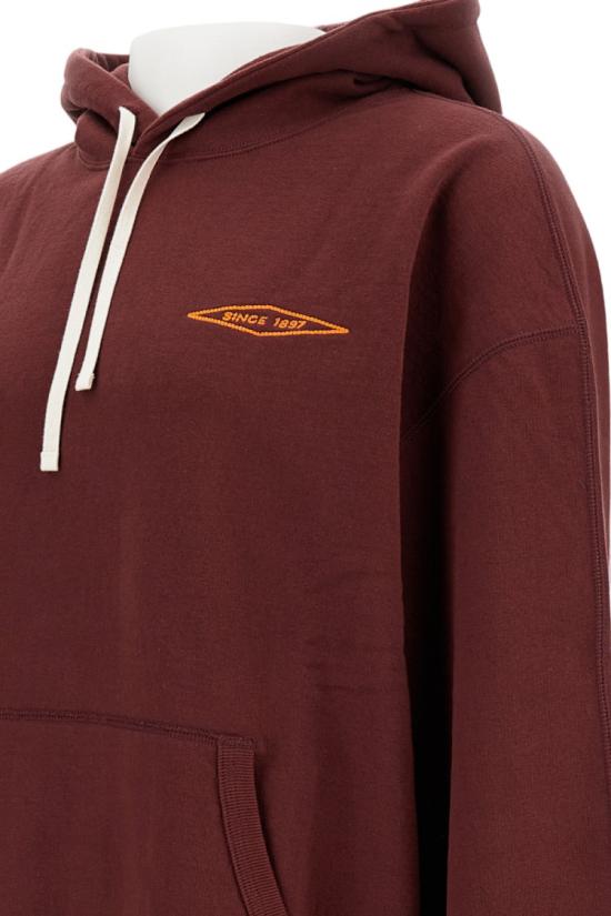 25FW 와타나베 준야 후드 티셔츠 WPT0010512 Burgundy - JUNYA WATANABE