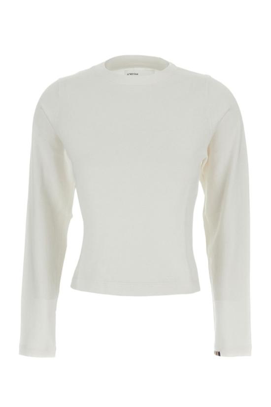 26SS 익스트림캐시미어 긴팔 티셔츠 45114911TU05SNOW White