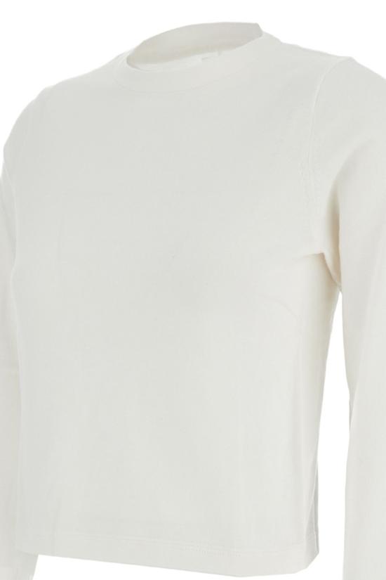 26SS 익스트림캐시미어 긴팔 티셔츠 45114911TU05SNOW White - EXTREME CASHMERE