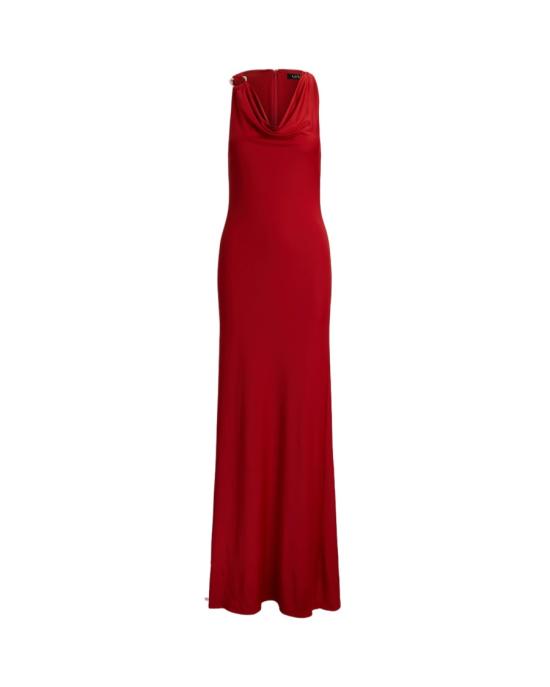 25FW 랄프 로렌 롱 원피스 253971057002 Red