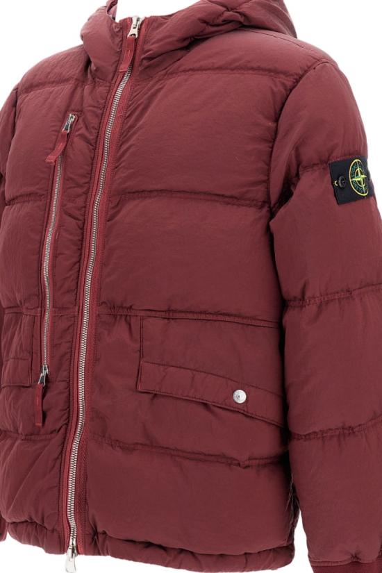25FW 스톤 아일랜드 자켓 4100088S0019V0012 Burgundy - STONE ISLAND