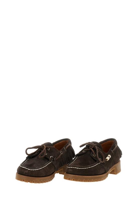 25FW 세바고 플랫 슈즈 731252WABU Brown - SEBAGO